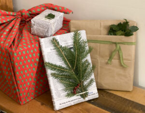 DIY Zero Waste Gift Wrap